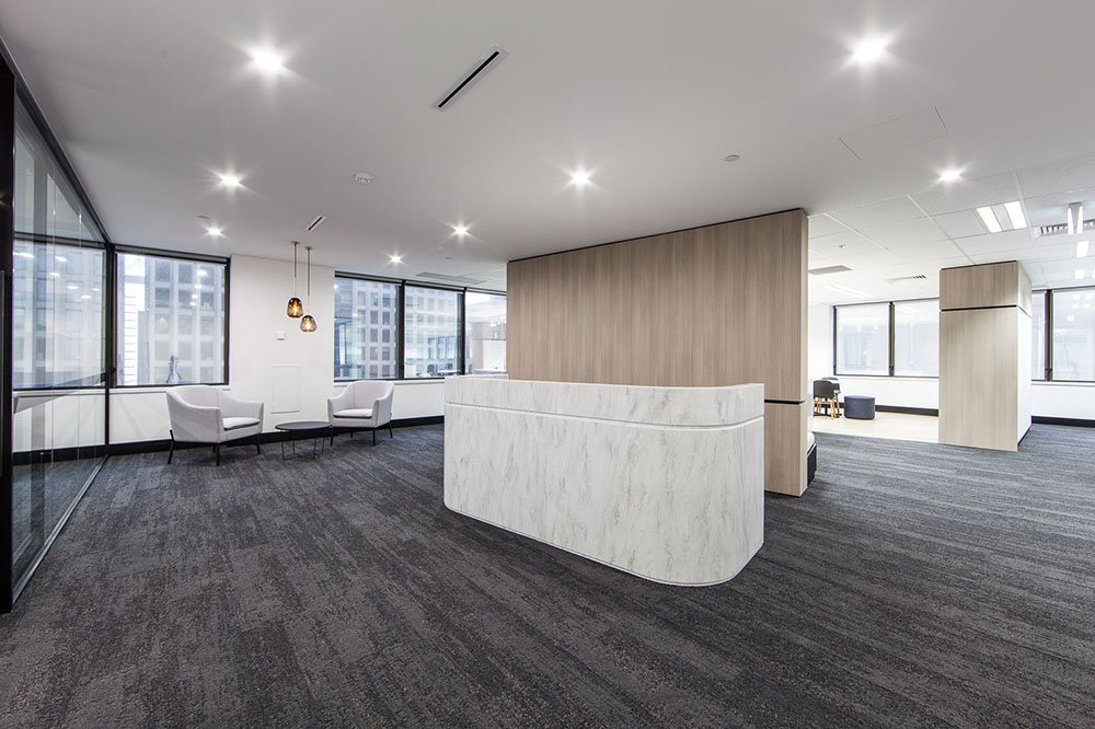 197 St Georges Terrace Level 10 Office Fit Out - Ryder Projects